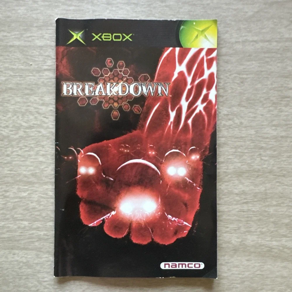 Breakdown Microsoft Xbox 2004 CIB Namco